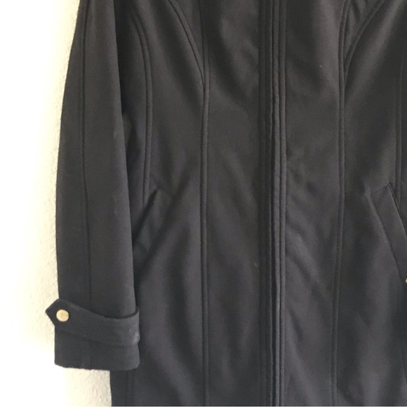 Ellen Tracy Hooded Trench Coat - Picture 6 of 14